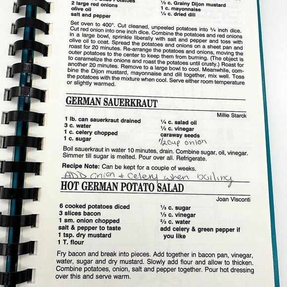 Sisters of the Skillet St. Peter’s Lutheran Church Cookbook 2003 Ocean City MD - Picture 7 of 10